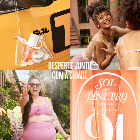 MIST PERFUMADO SOL DE JANEIRO CHEIROSA 91 ROSA CHARMOSA BODY & HAIR MIST